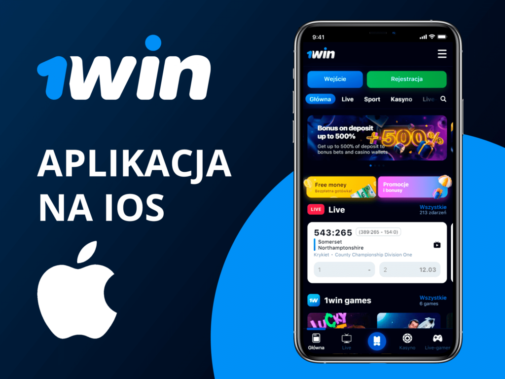 1Win App dla iOS
