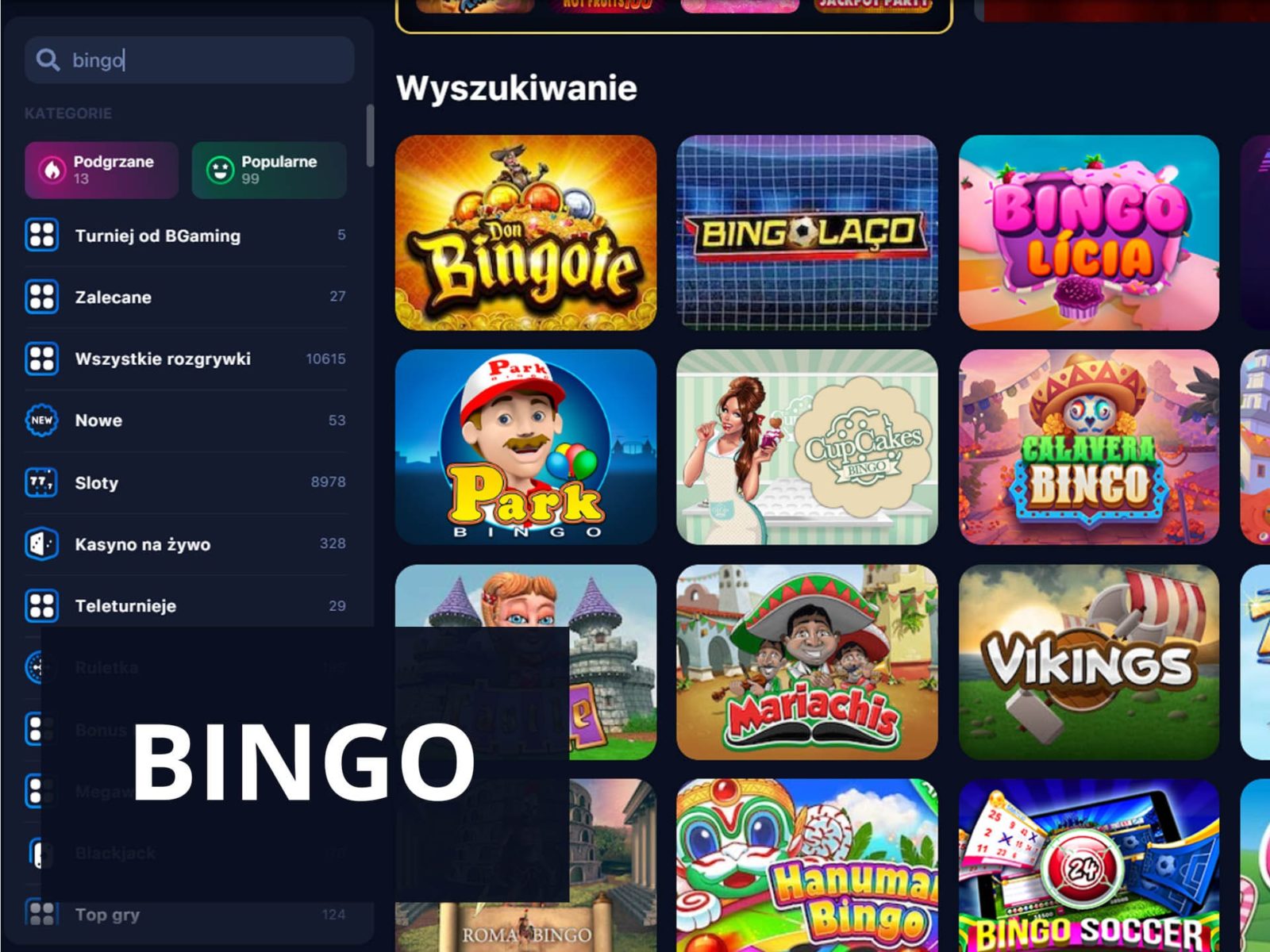 1Win Casino bingo
